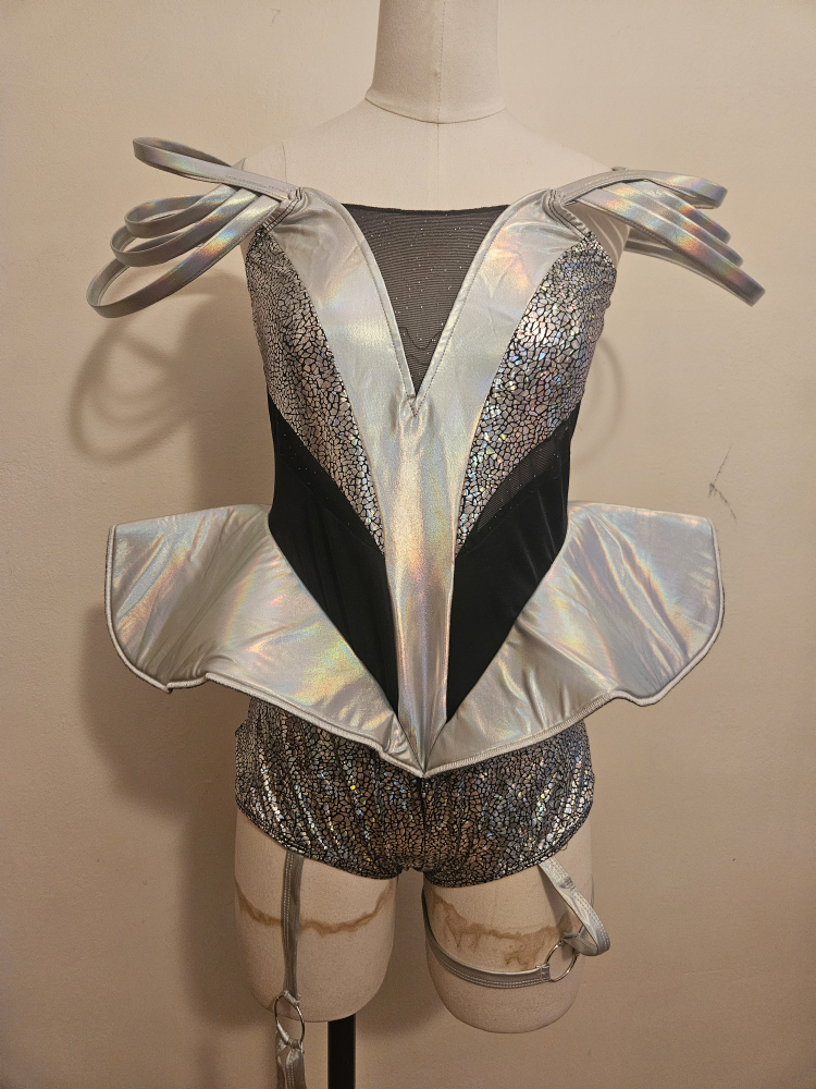 Leg Avenue Silver Costume - Size M