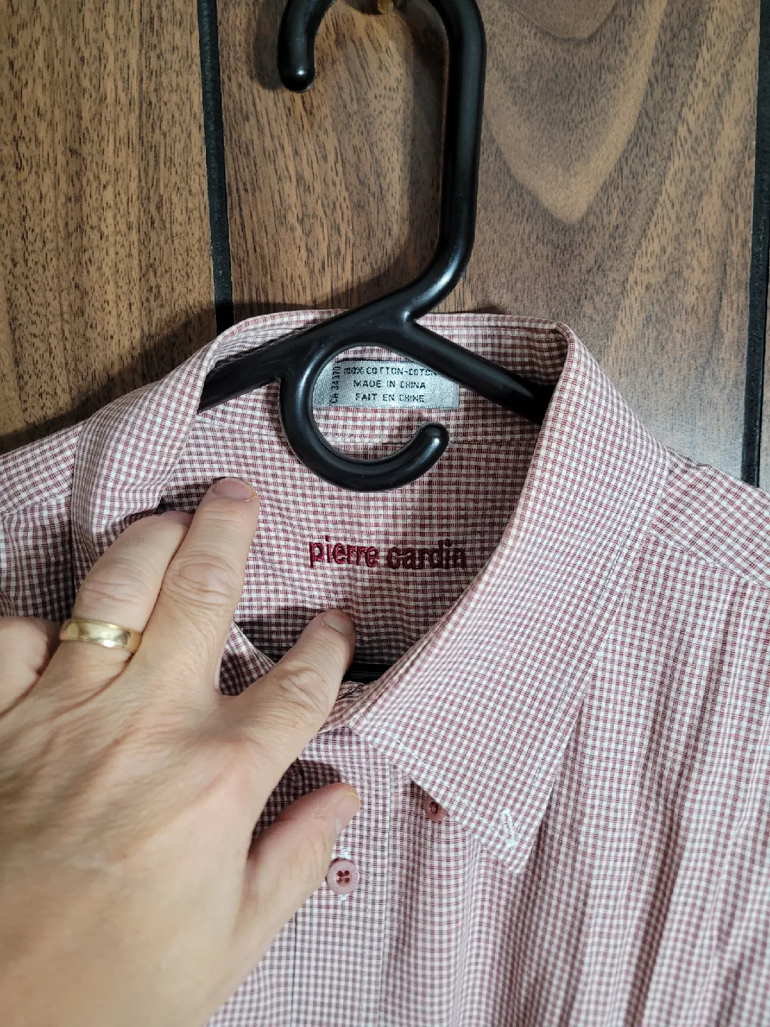 Pierre Cardin Dress Shirt 17-17 1/2 XL image indicator(4)