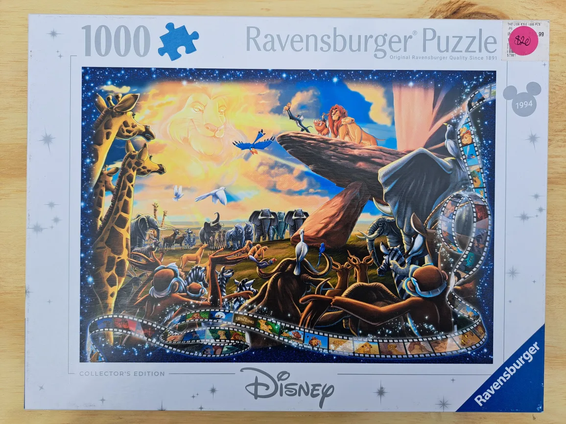 Ravensburger Disney Lion King 1000 Piece Puzzle thumbnail