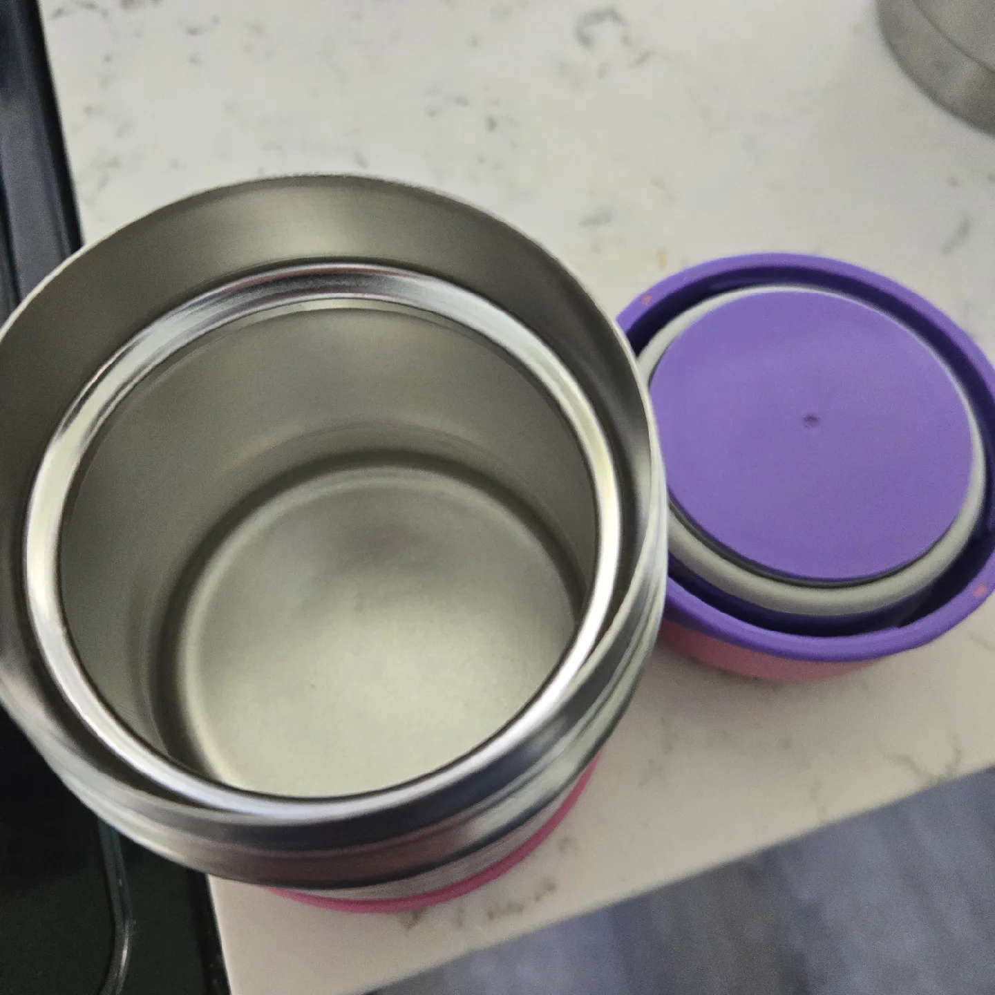Thermos Food Jar - Pink & Purple image indicator(2)