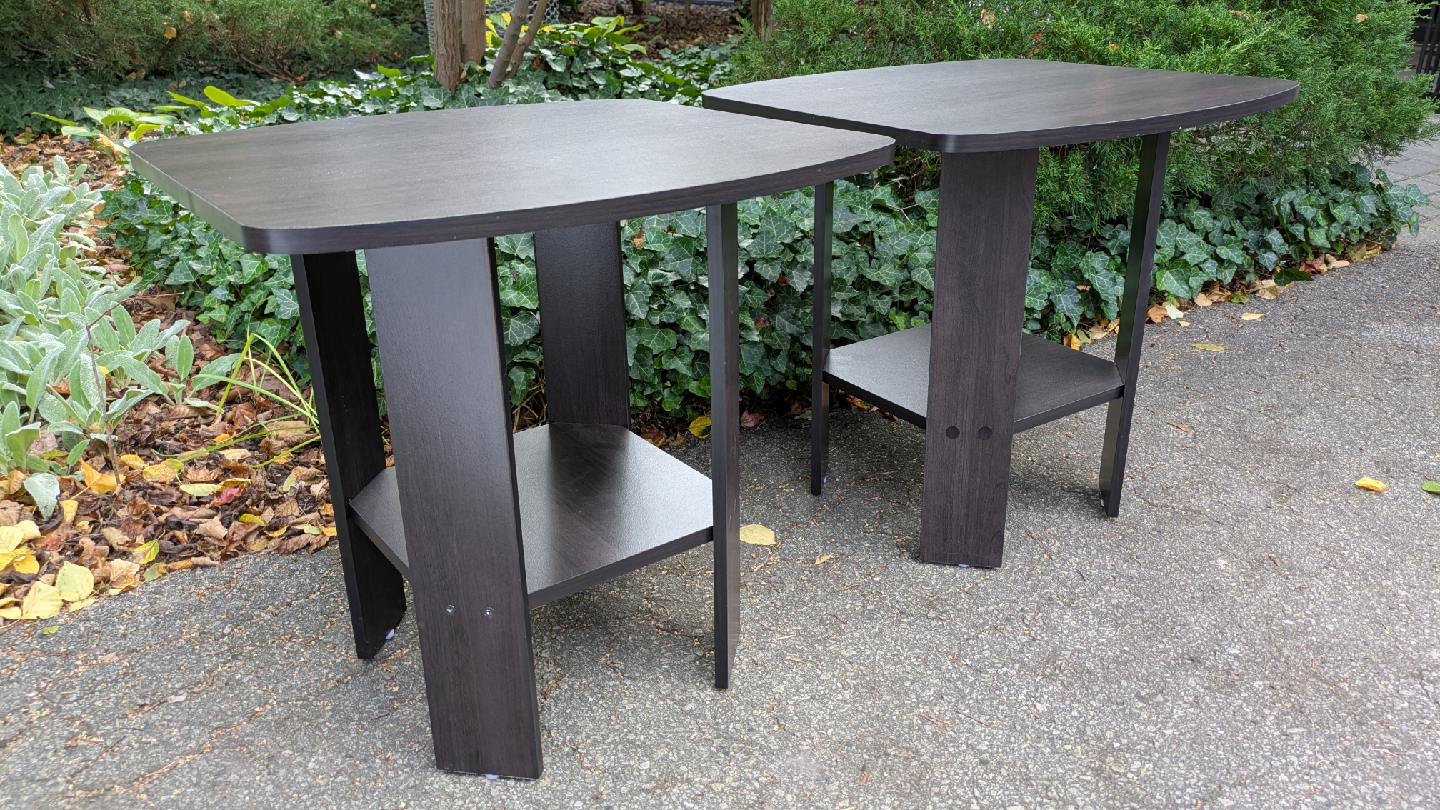 Moving Sale: Two side tables