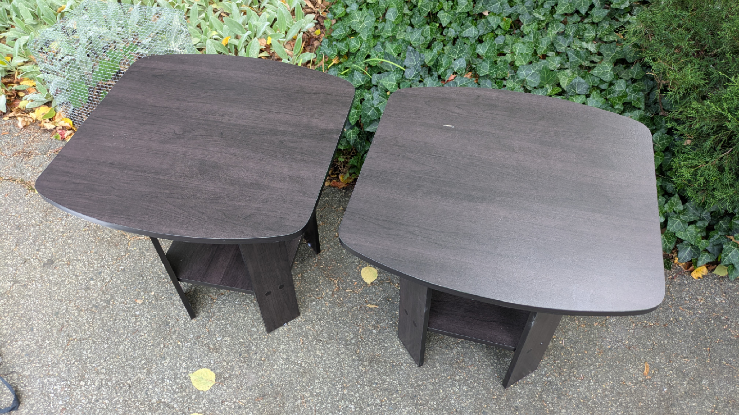 Moving Sale: Two side tables - photo 2