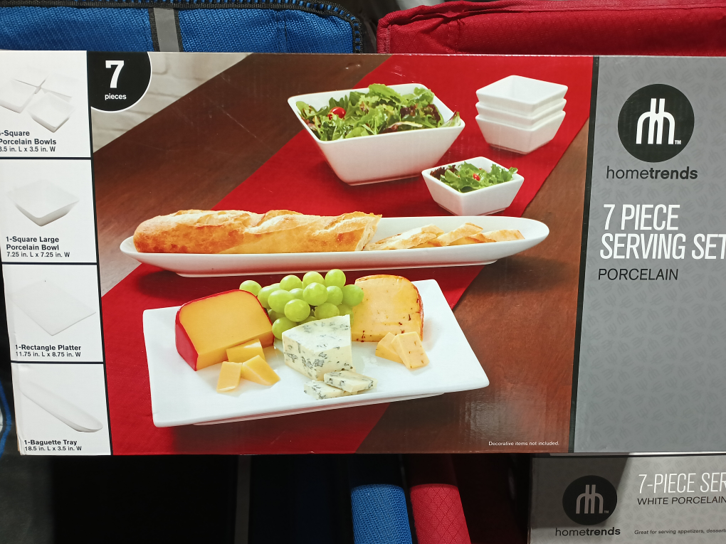 Home Trends 7 Piece Porcelain Serving Set - photo 2