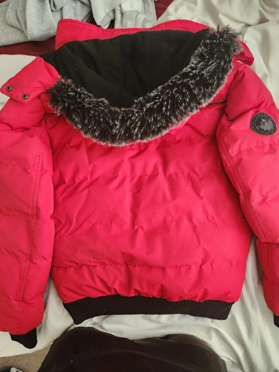 Super Troll Goose Red Winter Jacket image indicator(2)