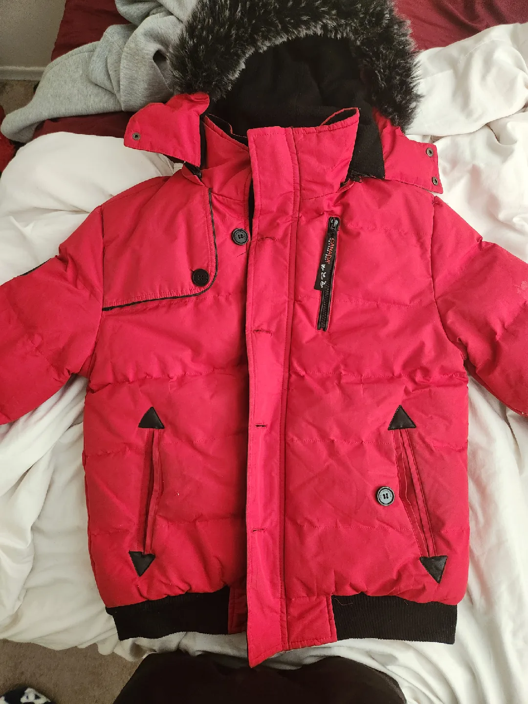 Super Troll Goose Red Winter Jacket image indicator(3)