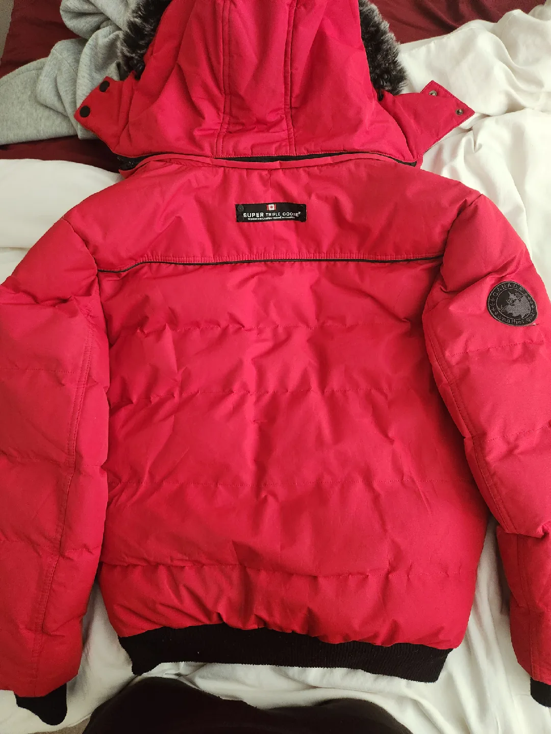 Super Troll Goose Red Winter Jacket image indicator(4)