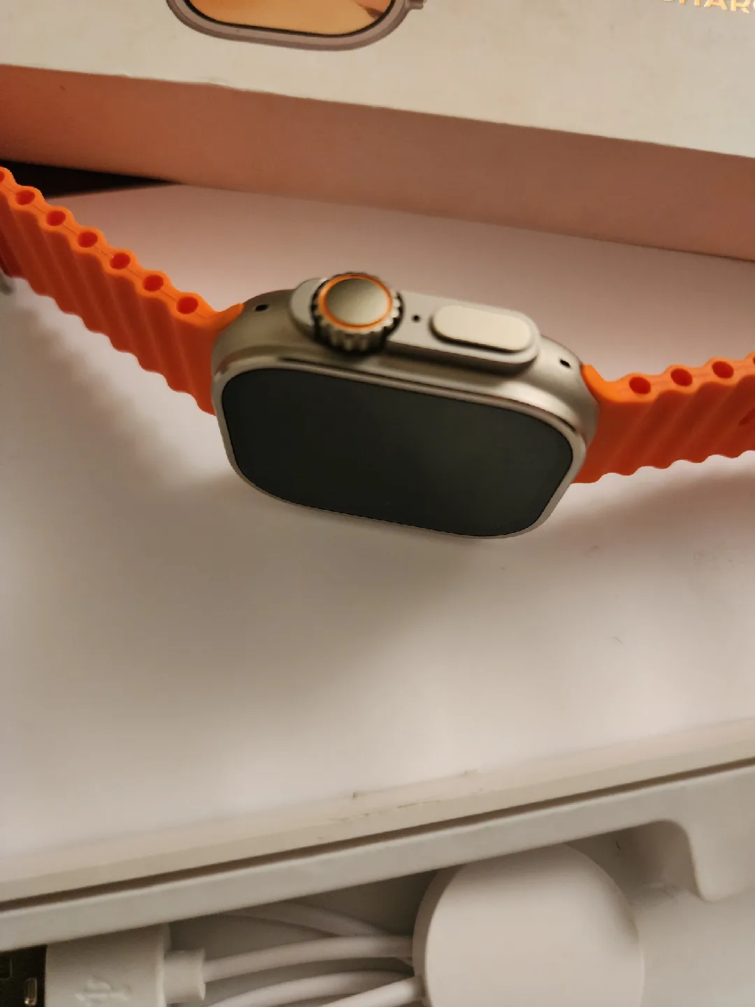 GS Wear S9 Ultra Smart Watch - Orange in mint Condition. image indicator(5)