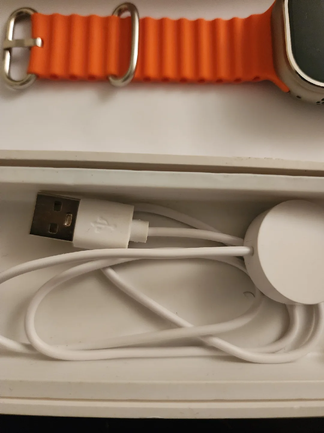 GS Wear S9 Ultra Smart Watch - Orange in mint Condition. image indicator(7)