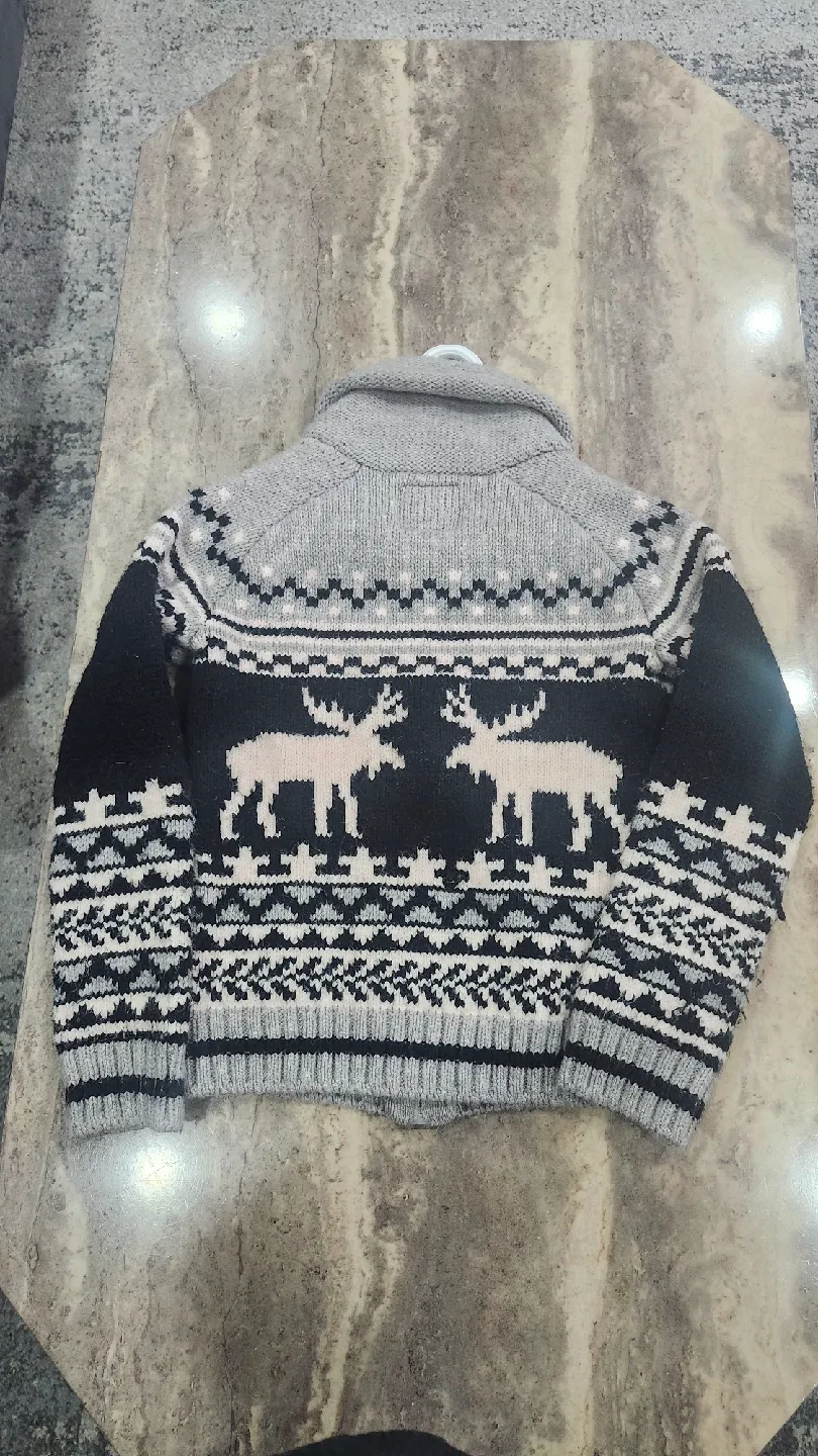 Canadiana Full Zip Sweater Boys-10-12 image indicator(3)