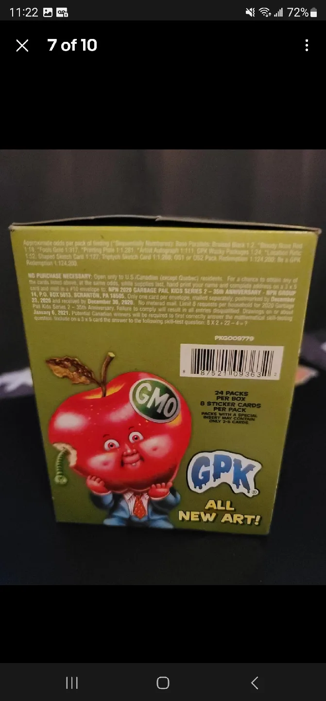 Garbage Pail Kids 35th Anniversary Garbage Can Tin image indicator(8)