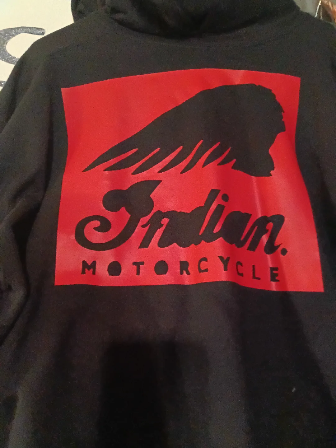 Indian Motorcycle Black Hoodie image indicator(2)