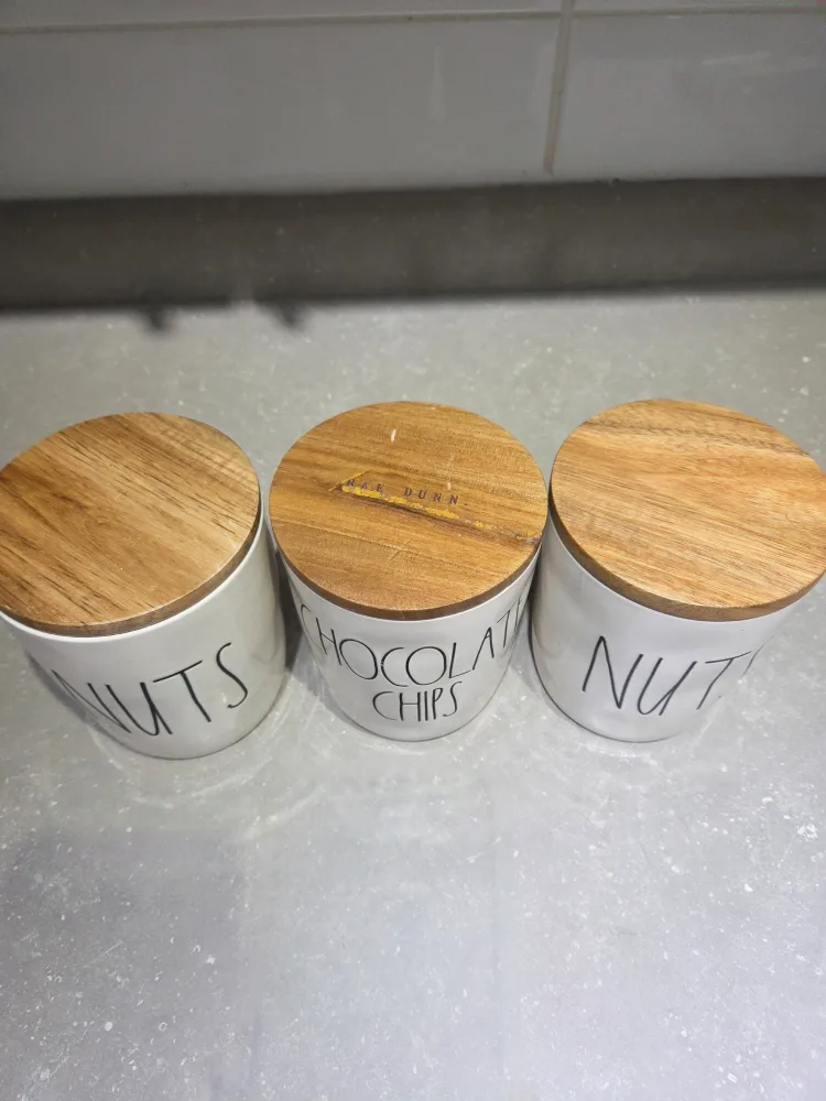 Rae Dunn Canisters - Nuts & Chocolate Chips image indicator(2)