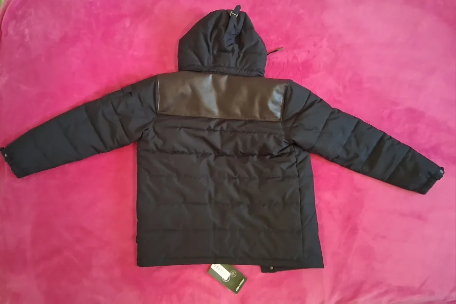 New  mens Kamik Black Winter Jacket - Size Large image indicator(3)