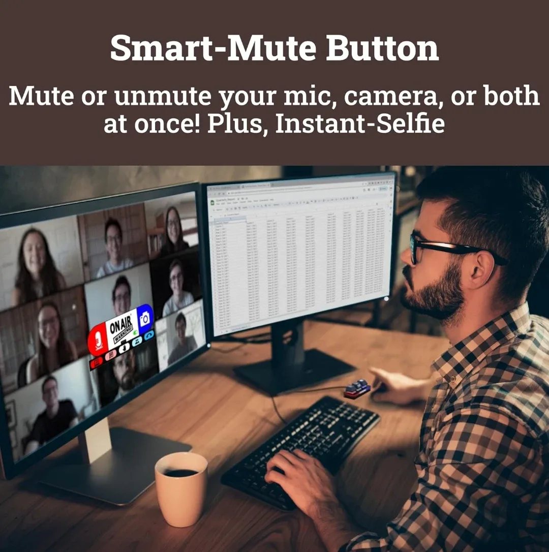 New On Air Warning! Mute Button image indicator(3)