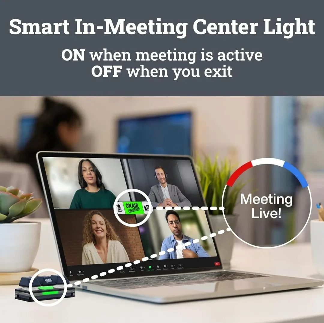 New On Air Warning! Mute Button image indicator(9)