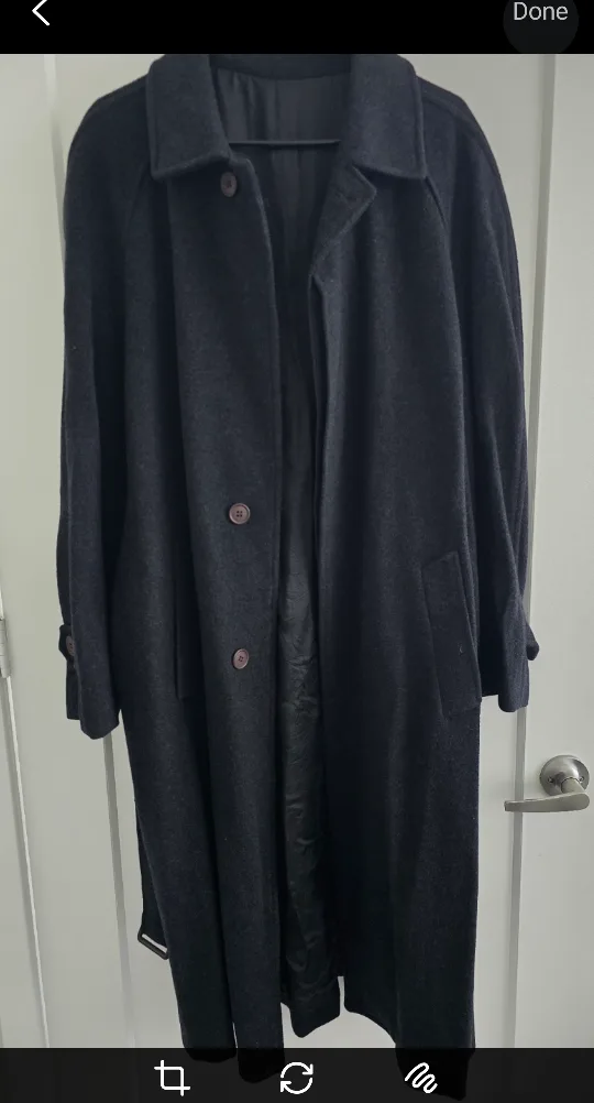 Men's Kostner Wool Winter/Fall Coat - Made in Italy thumbnail