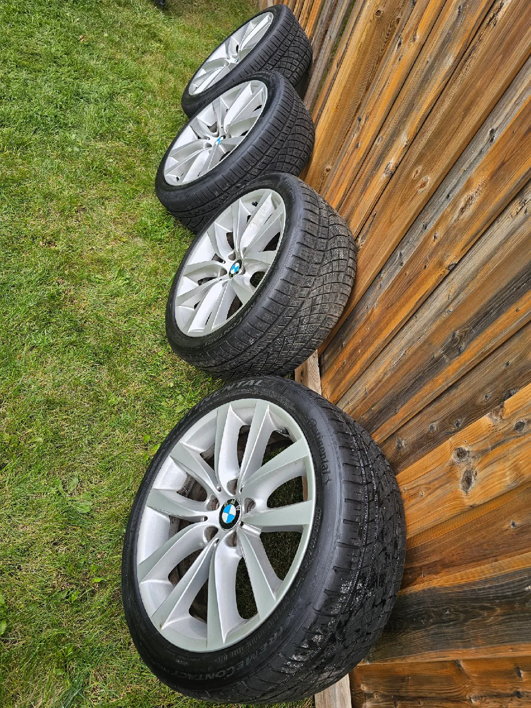 BMW Style 331 Staggered 19" wheels & continental DWS06 tires image indicator(8)