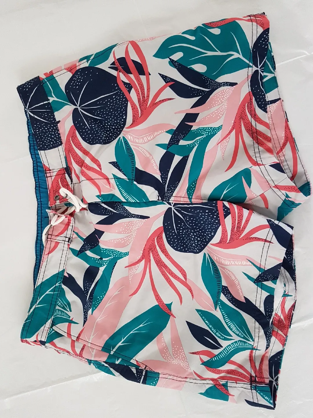 H&M Floral Swim Shorts - Size M image indicator(4)