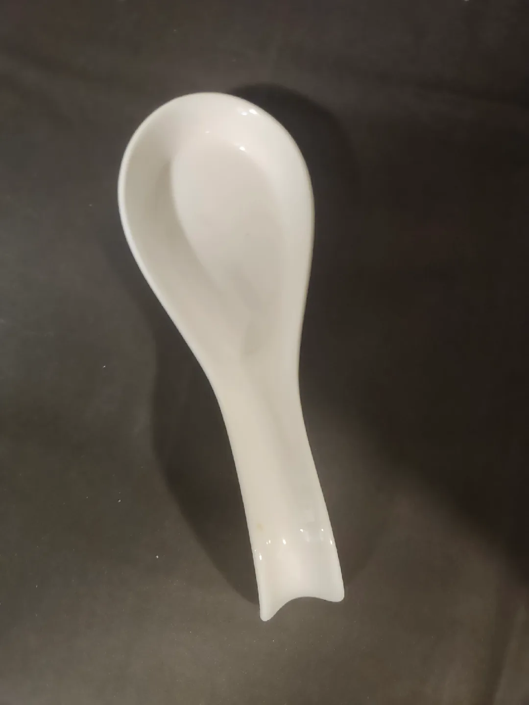 White Ceramic Spoon Rest thumbnail