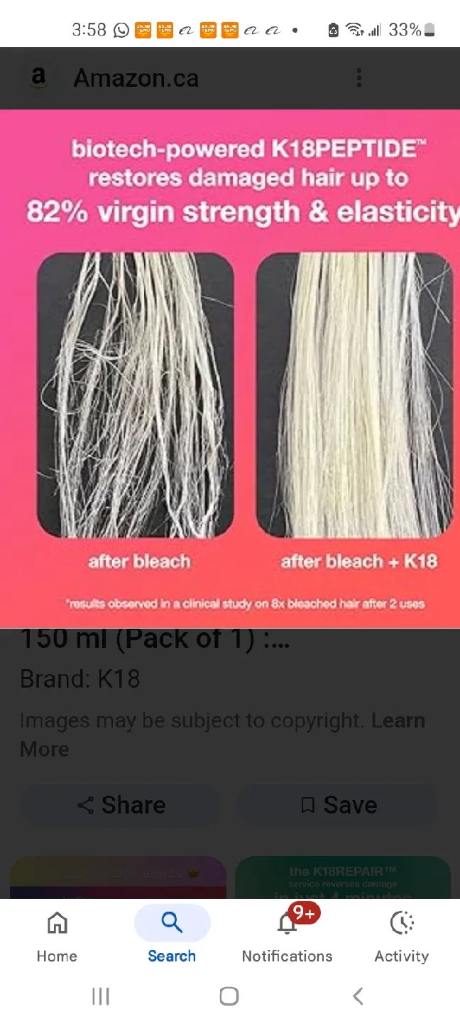 K18 Molecular Repair Hair Mask - 150ml image indicator(4)