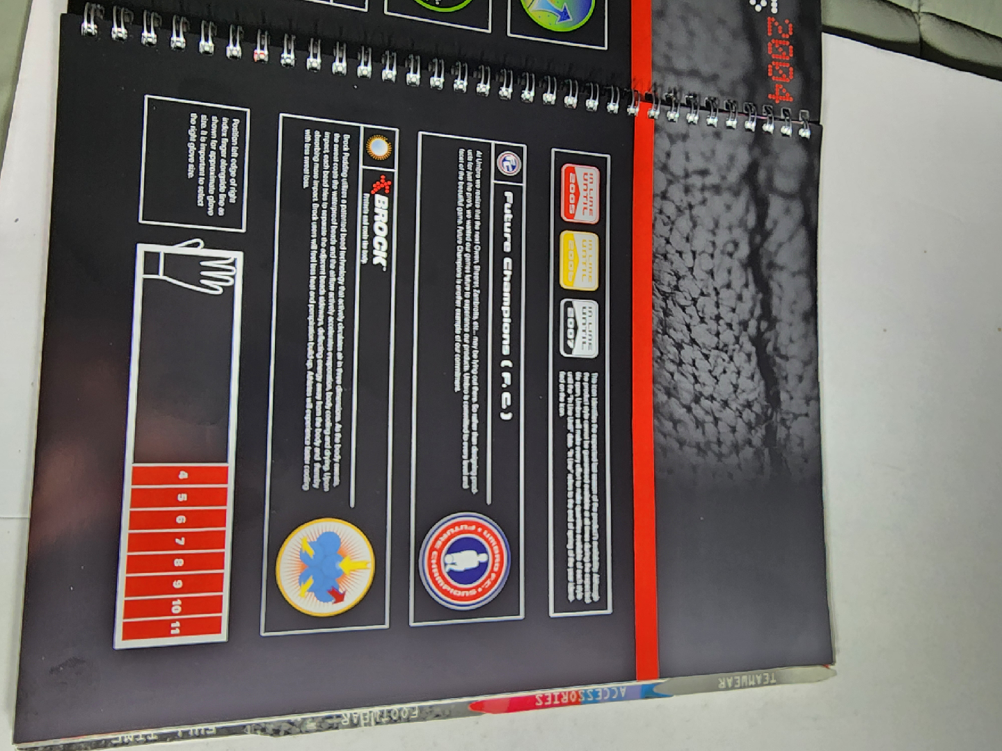 Umbro Soccer Launch 2004 Spiral Notebook - photo 5