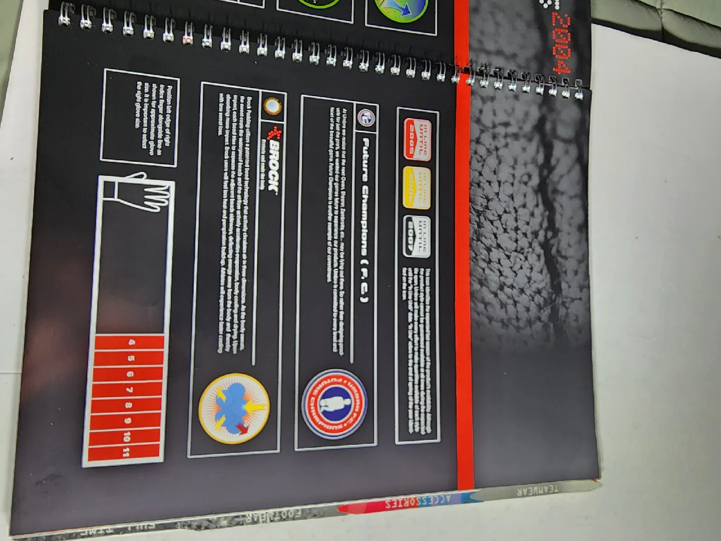 Umbro Soccer Launch 2004 Spiral Notebook image indicator(5)