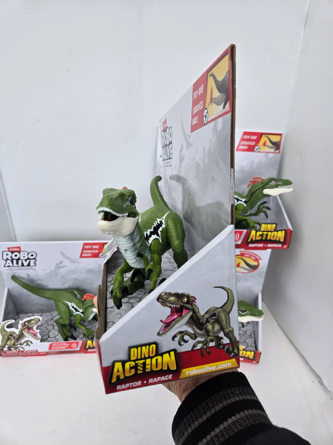 Robo Alive Dino Action Raptor by ZURU image indicator(3)