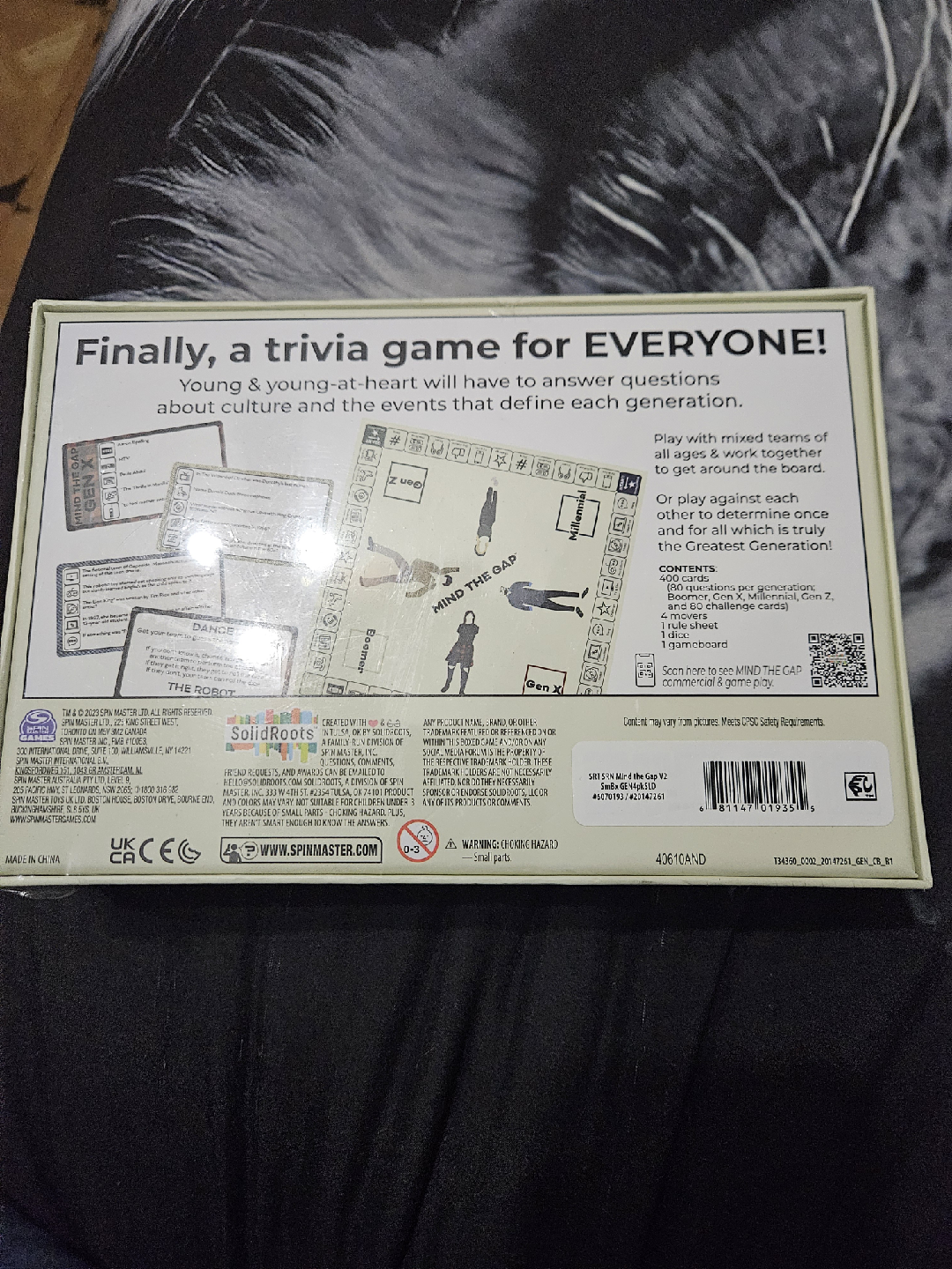 Mind The Gap Trivia Game - New! - photo 2