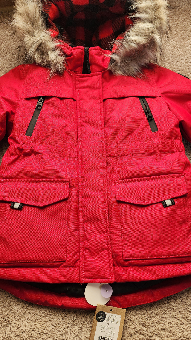 New Canadiana Girls' Parka - Size 3T - photo 3