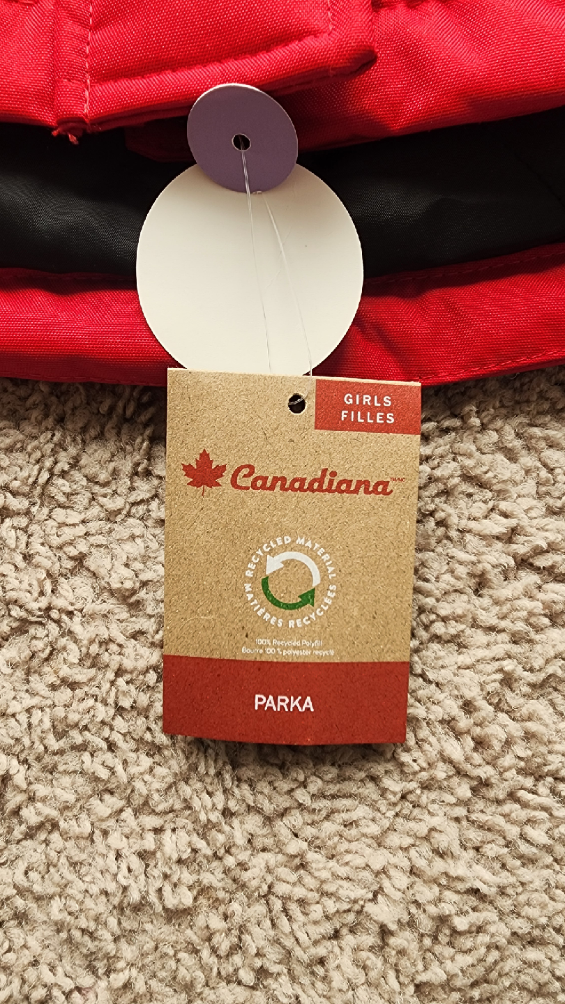 New Canadiana Girls' Parka - Size 3T - photo 4