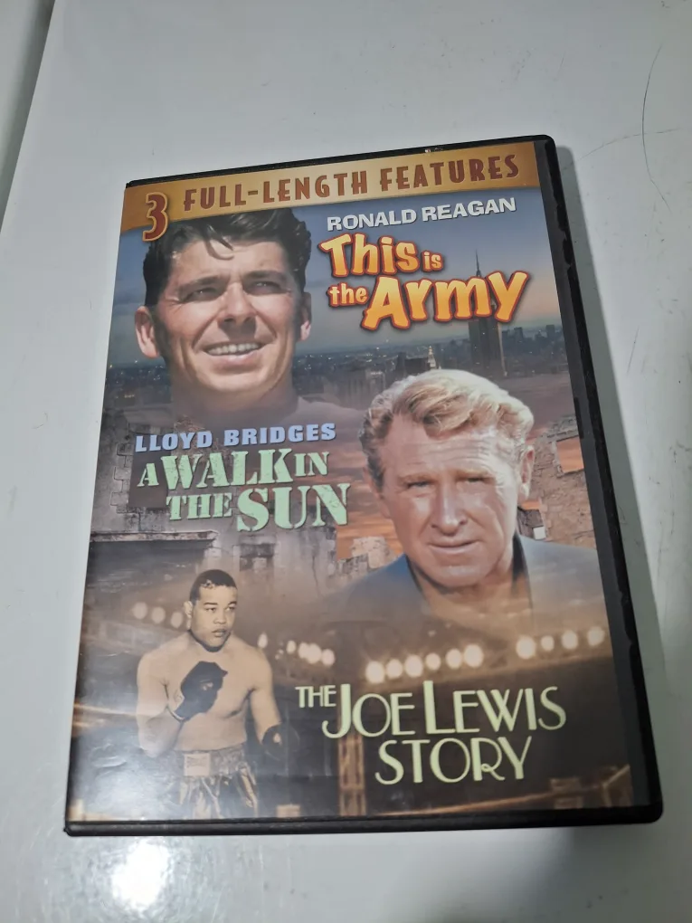 3 Movies in 1 DVD: Ronald Reagan, Lloyd Bridges, Joe Lewis Story thumbnail