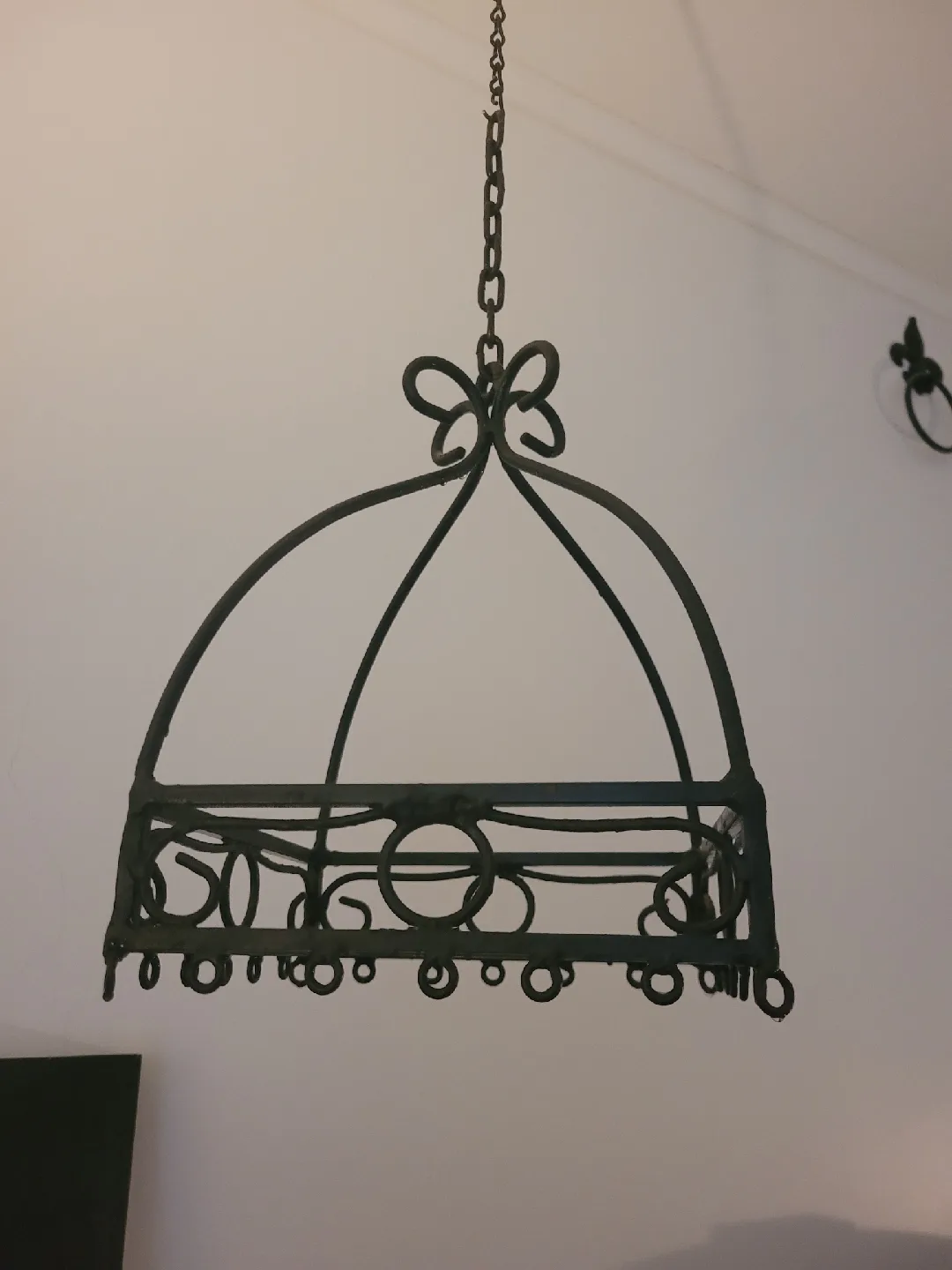 Wroght Iron Hanging Jewelry Organizer image indicator(2)