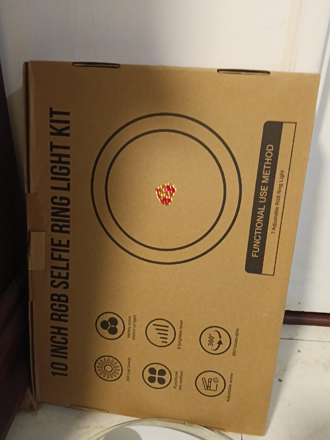 10 Inch RGB Selfie Ring Light Kit