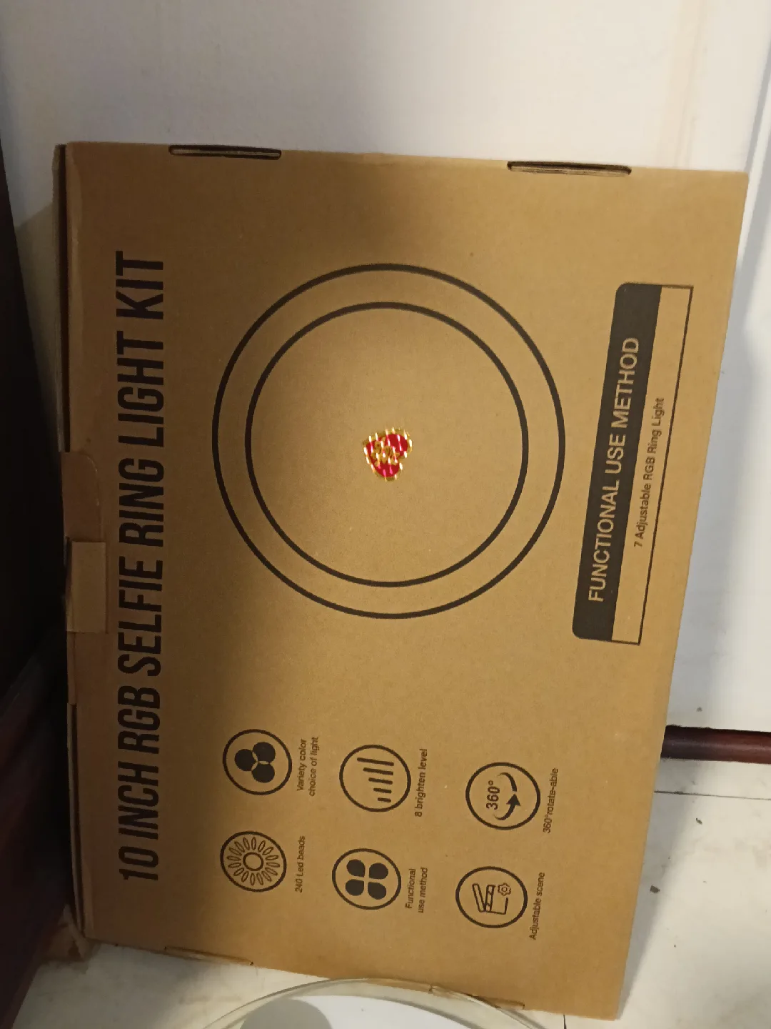 10 Inch RGB Selfie Ring Light Kit thumbnail