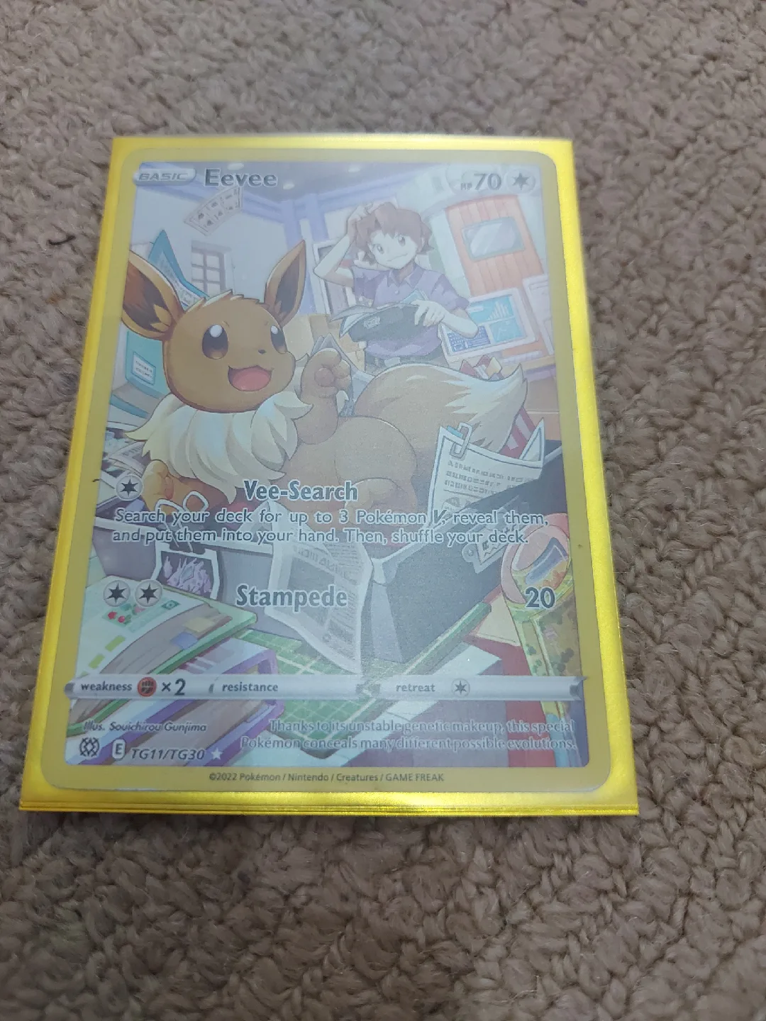 Pokémon full art TCG Cards image indicator(5)