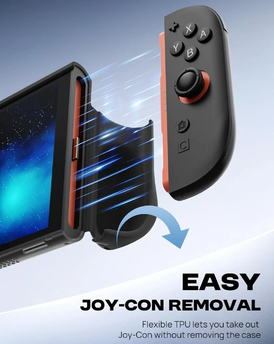 Moko Dockable Nintendo Switch 2 Grip Case - New image indicator(5)