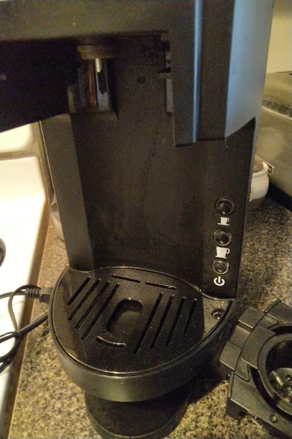 Black Single Serve Coffee Maker image indicator(5)