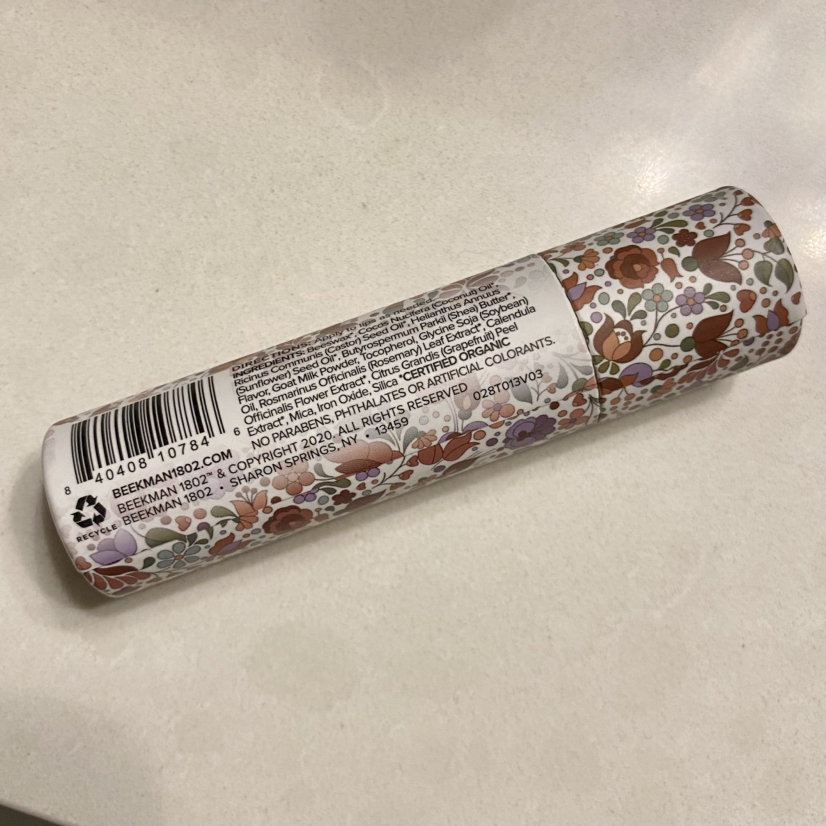 BEEKMAN 1802 Goat Milk Lip Balm - photo 2