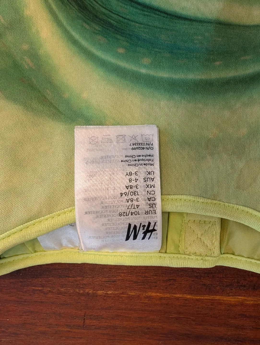 H&M Mike Wazowski Costume - Size 3-6A image indicator(2)