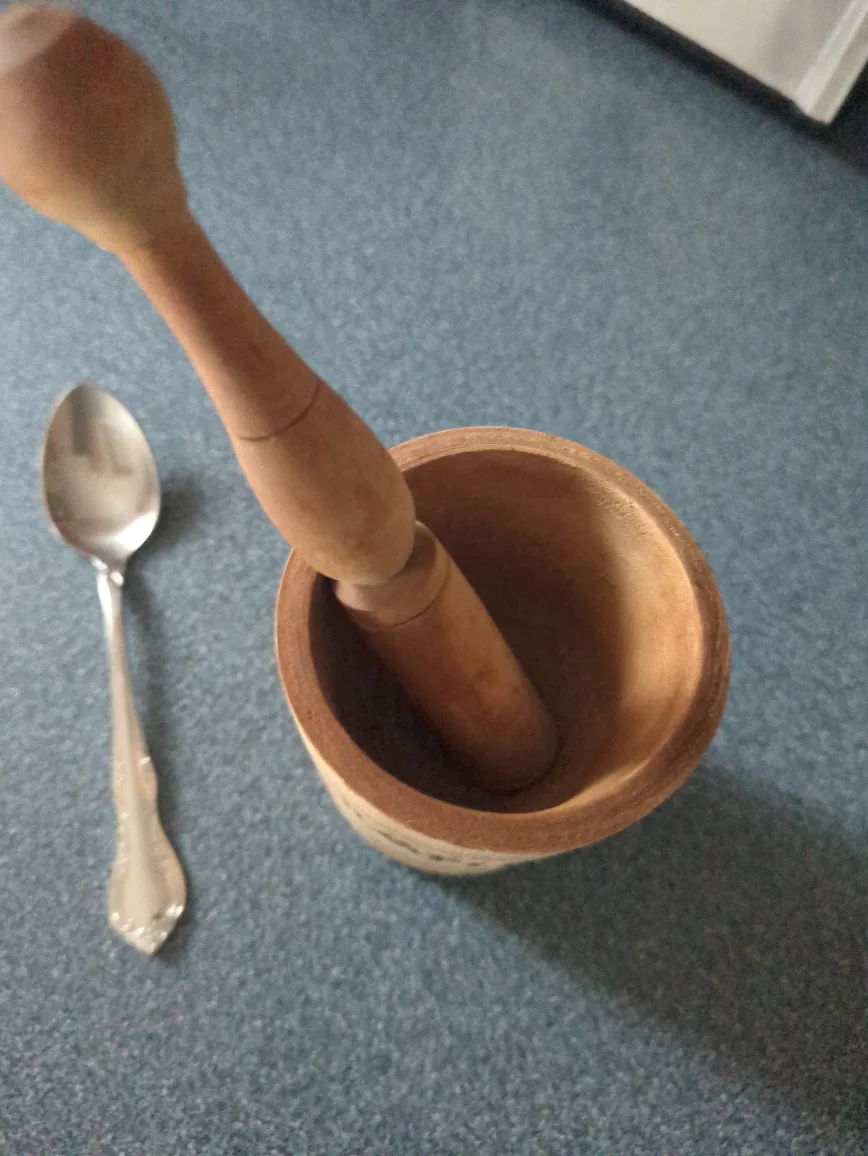 Small Mortar and Pestle Set 🧡 image indicator(2)