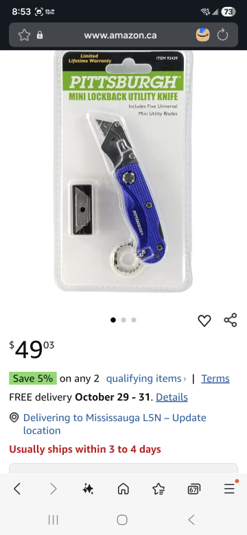 Bronx Folding Lock-Back Knife - photo 4