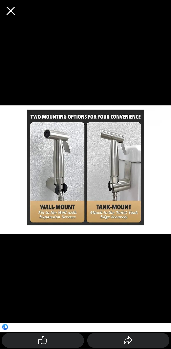 Bidet Sprayer Set - Handheld Toilet Attachment - photo 2