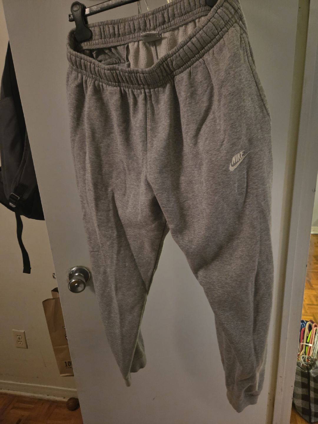Nike Grey Sweatpants - Size Large