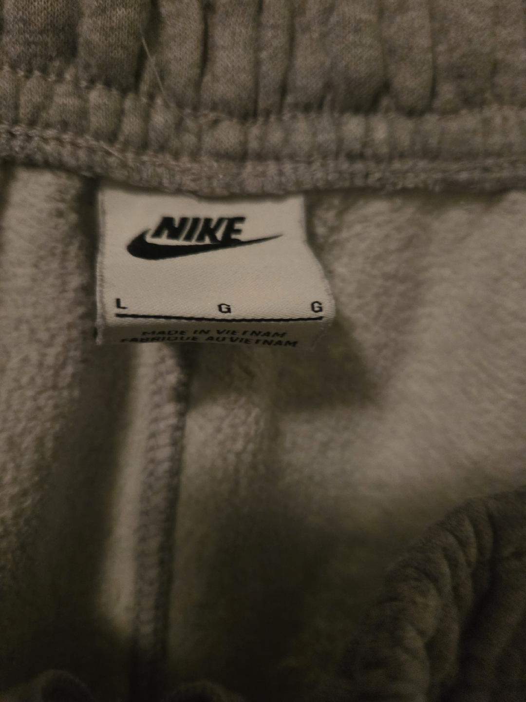 Nike Grey Sweatpants - Size Large - photo 2