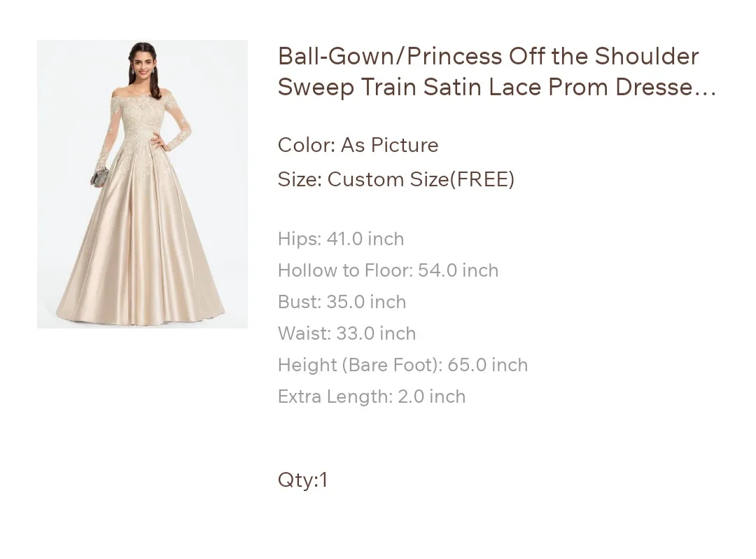 Custom made JJs House ballgown/Prom Dress image indicator(5)