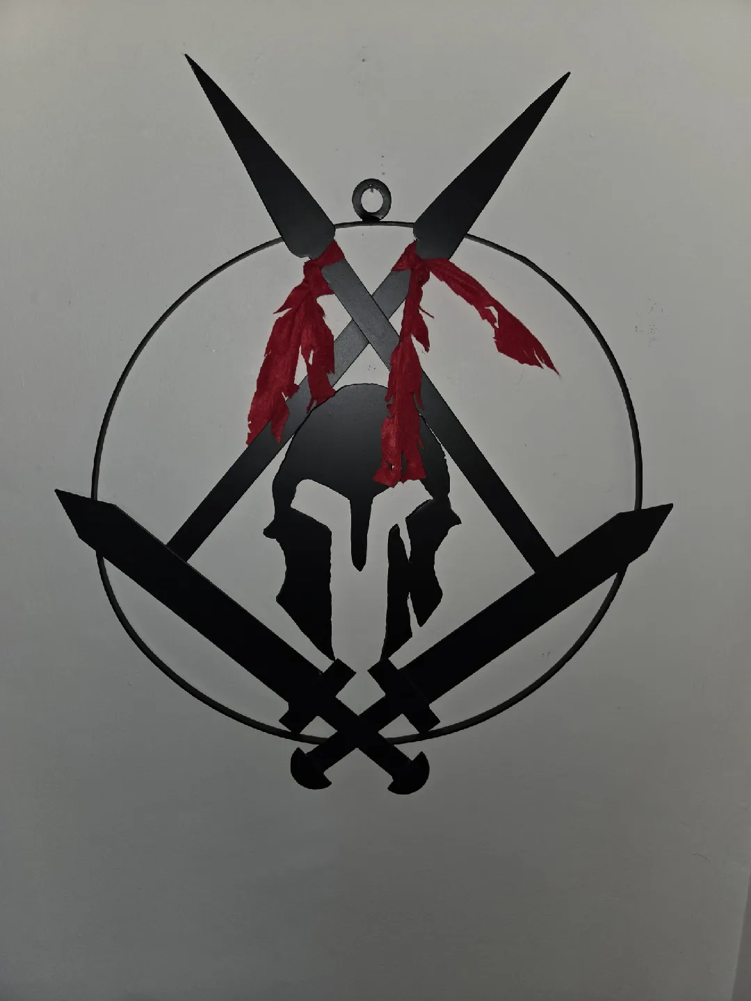 Metal Spartan Helmet Wall Art image indicator(3)