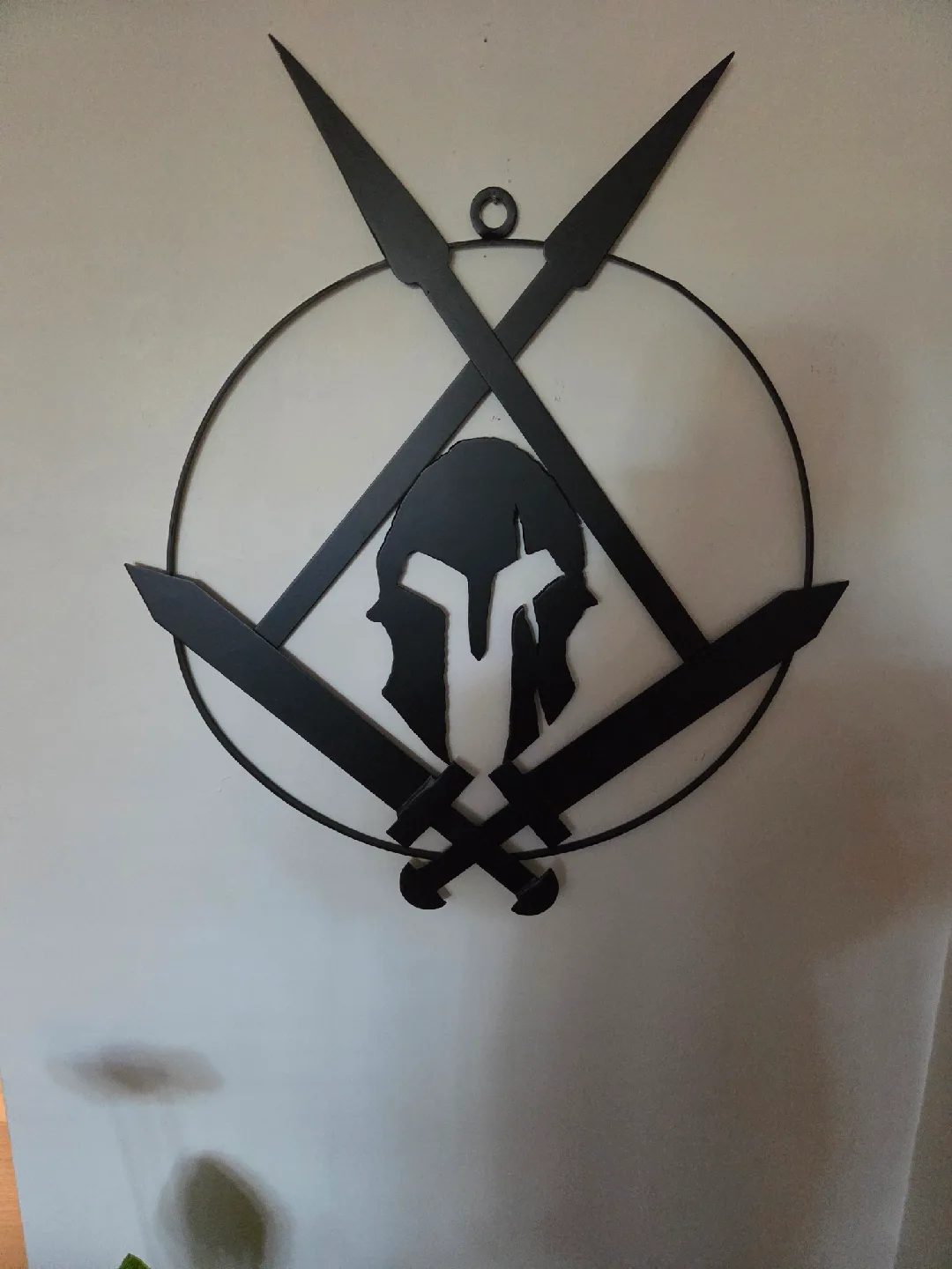 Metal Spartan Helmet Wall Art image indicator(4)