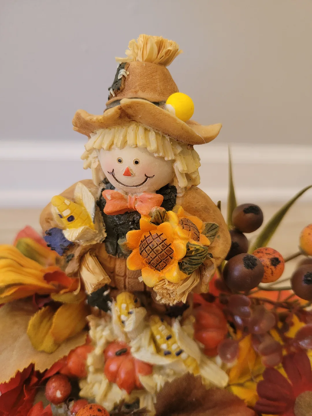Fall Scarecrow Crafted Decoration Thanksgiving image indicator(2)