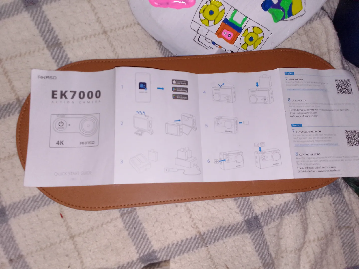 AKASO EK7000 4K Action Camera image indicator(3)