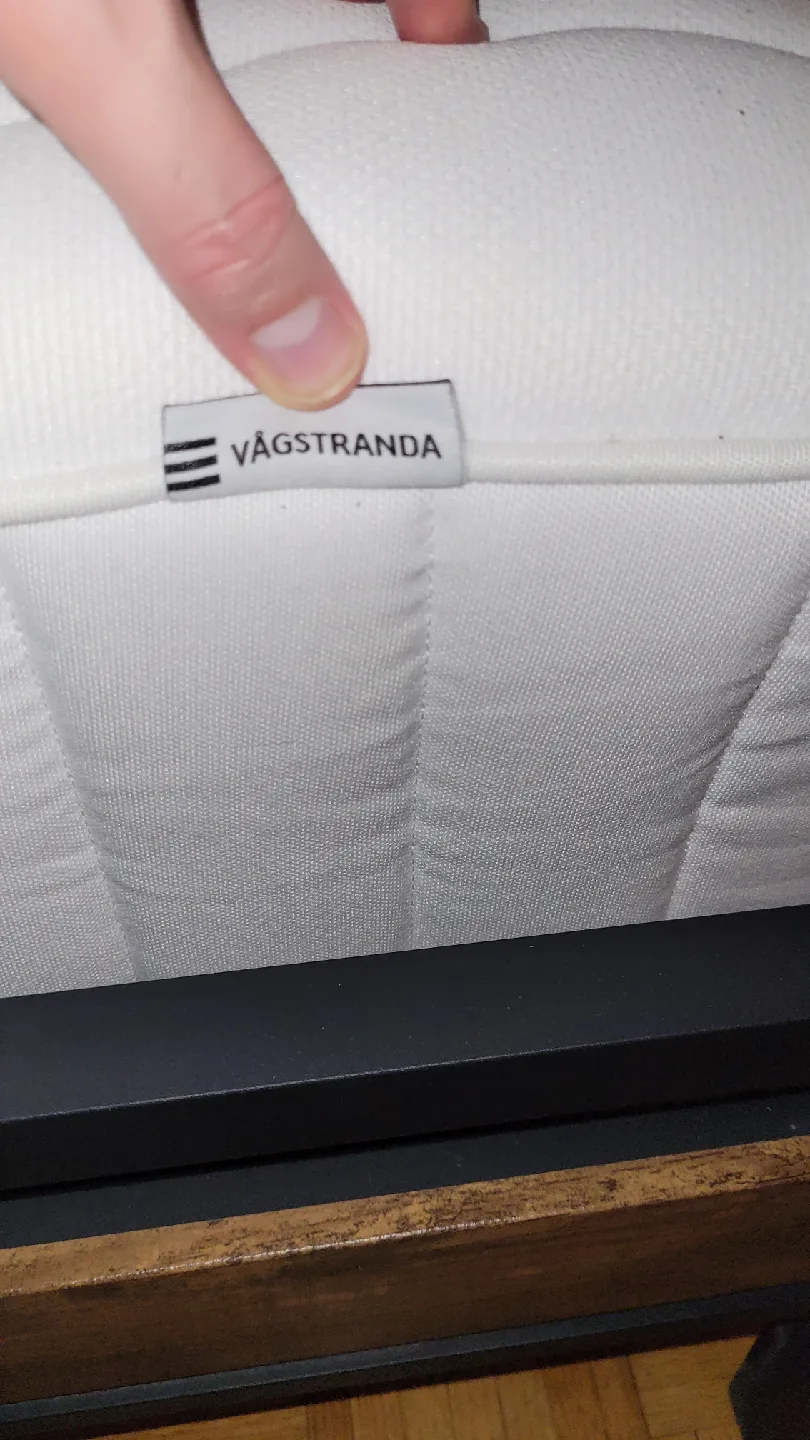 Twin bed with mattress and nightstand image indicator(6)